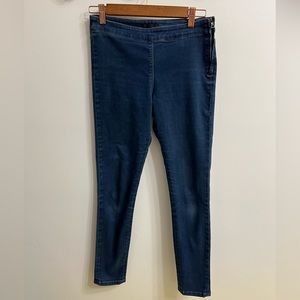 PRADA slim stretchy skinny jeans blue size 26 luxury designer denim